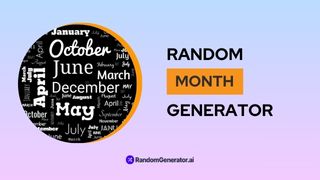 random-month-generator